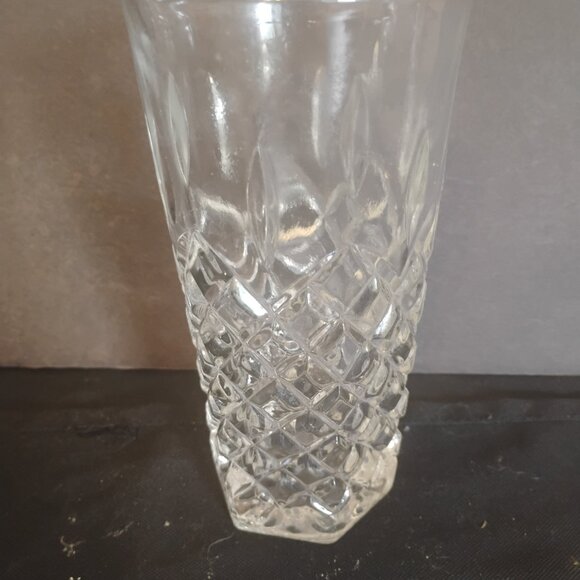 Libbey Rock Sharpe Cambridge Pattern Tall Tumblers, set of 4 - Picture 4 of 4